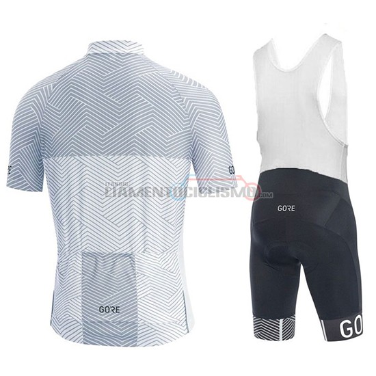 Abbigliamento Ciclismo Gore Manica Corta 2018 Bianco